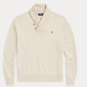 Polo Ralph Lauren Luxury Jersey Shawl-Collar Pullover - XXL